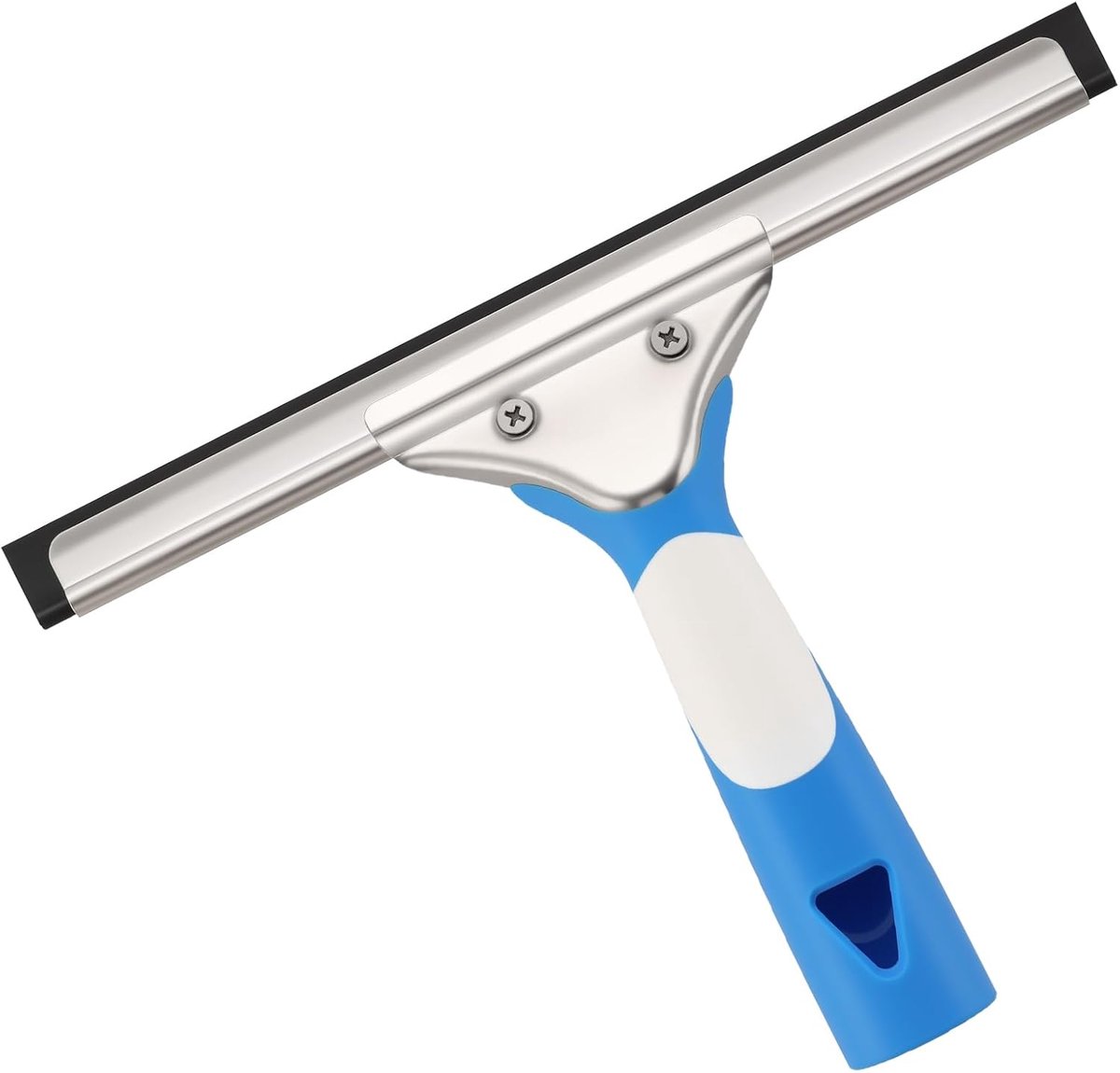 SnelShoppen - Professionele Raamwisser 25cm met Siliconen Lip, Anti Slip Raamtrekker voor Douches, Ramen, Spiegels en Auto, Ideaal voor Klein en Grote
