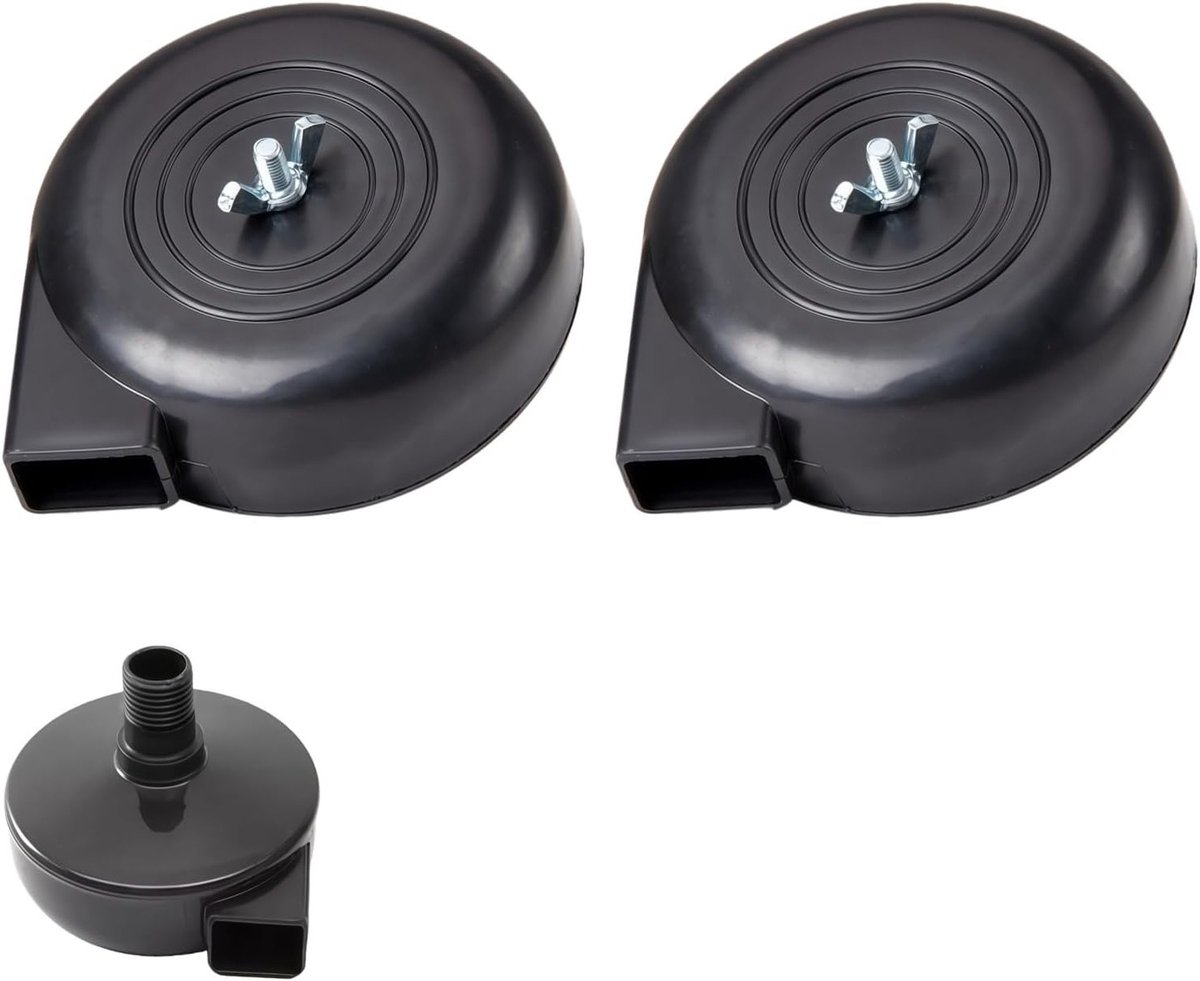 Luchtcompressor geluiddemper filter 2 stuks 16 mm 3/8 inch PT voor stille werking en optimale prestaties, accessoires voor luchtcompressor en filterpomp