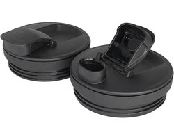 SnelShoppen - 2 Pack 9.5cm Travel Valve Covers voor Ninja Blender Cups - Compatibel met Auto-iQ 12oz/18oz/24oz/32oz - Ideaal voor Smoothies en Reizen