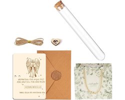 Doopcadeauverpakking met naam en datum personalisatie - Origineel geschenk voor doopfeestviering