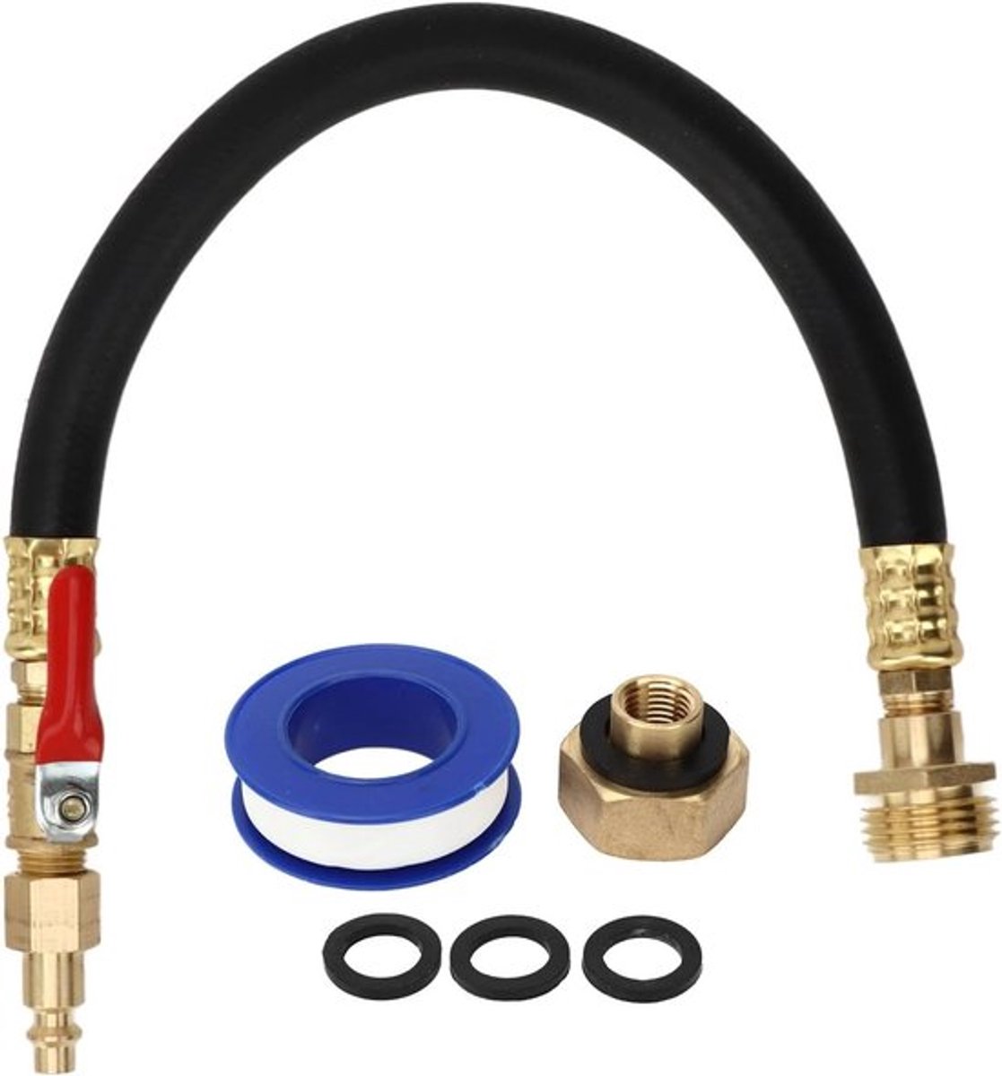 Tuinslang Adapter - Messing - Flexibele Winterbescherming - Besproeiingssystemen - Tuinonderhoud - Geschikt voor Tuinieren - Kwaliteit