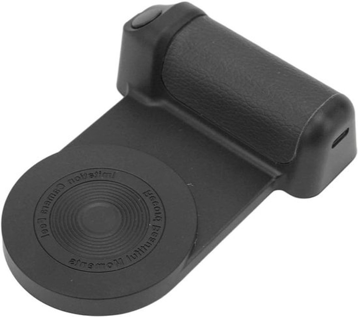 Draagbare Rotatable Smartphone Houder met Draadloze Oplading voor Vlog Video-opnames en Mobiele Fotografie (Zwart)