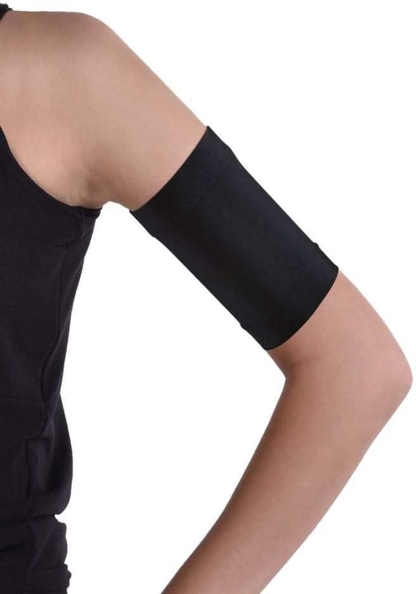 SnelShoppen - Dia-Band voor Glucose Sensoren, Super Dun en Zacht, Herbruikbaar voor Diabetici, Maat M (27-31cm), Ideaal voor Onder Kleding en Slaap