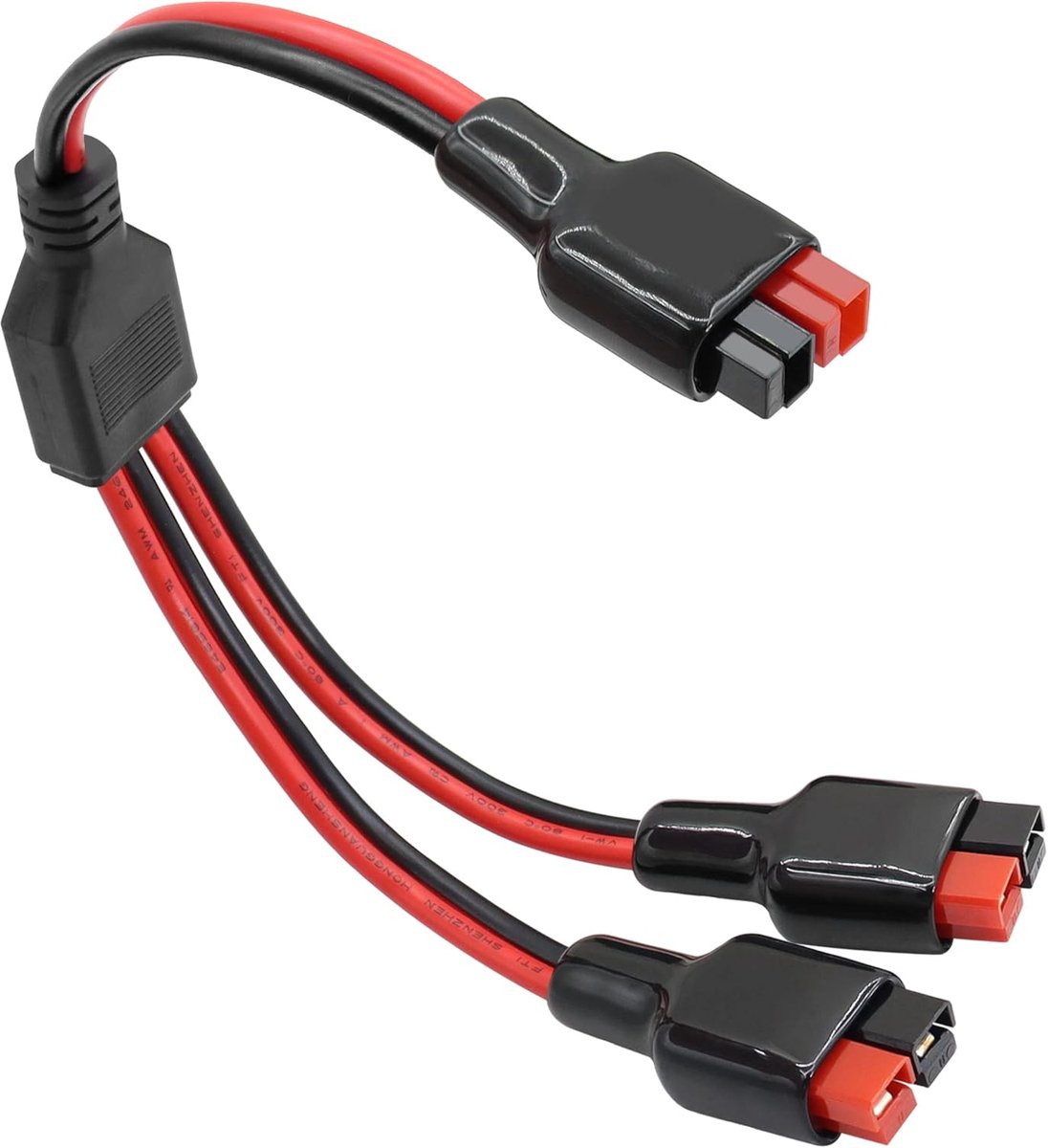 SnelShoppen - Solar Charging Splitter Cable 14AWG Hoogwaardige Solar Paneel Verlengkabel voor Portable RV Solar Generator en Power Station
