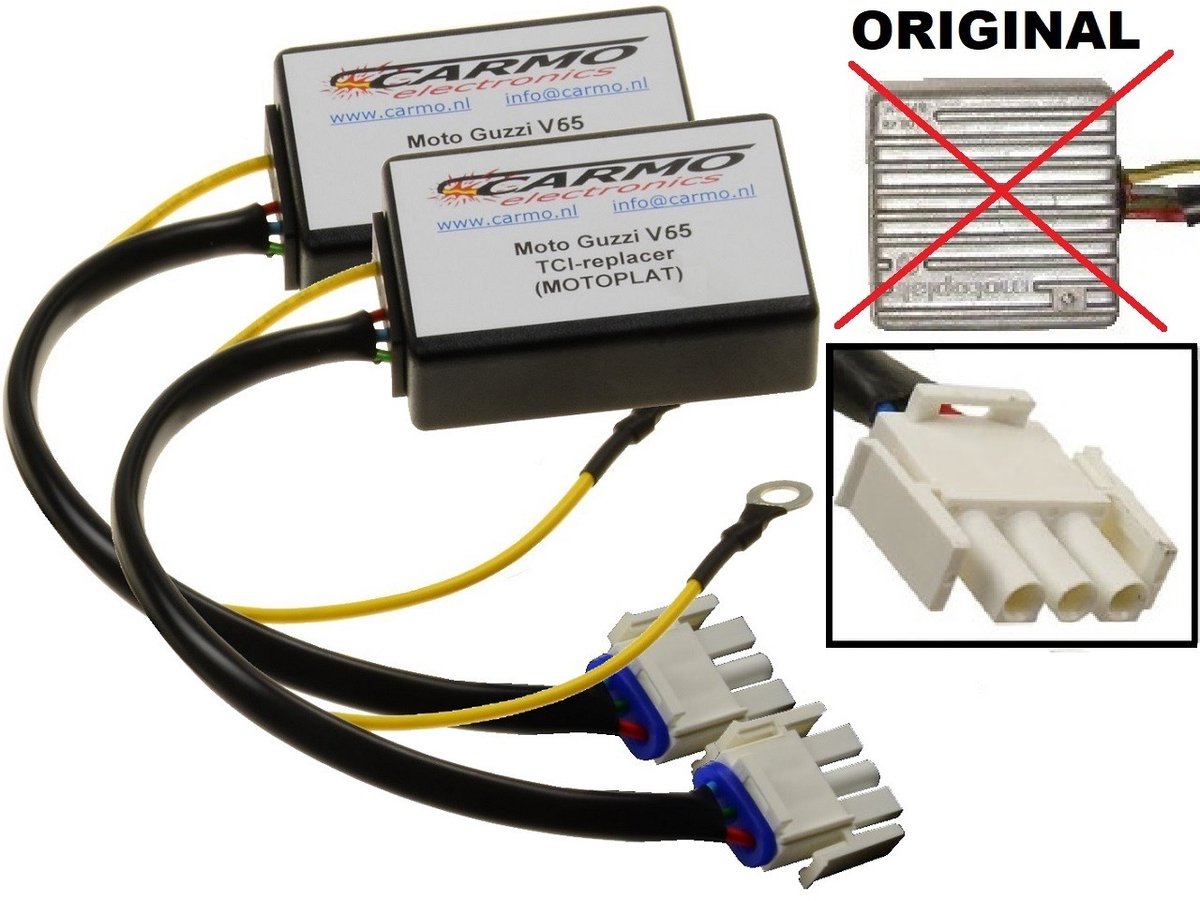 Carmo Motoplat Moto Guzzi - ontsteking CDI ECU