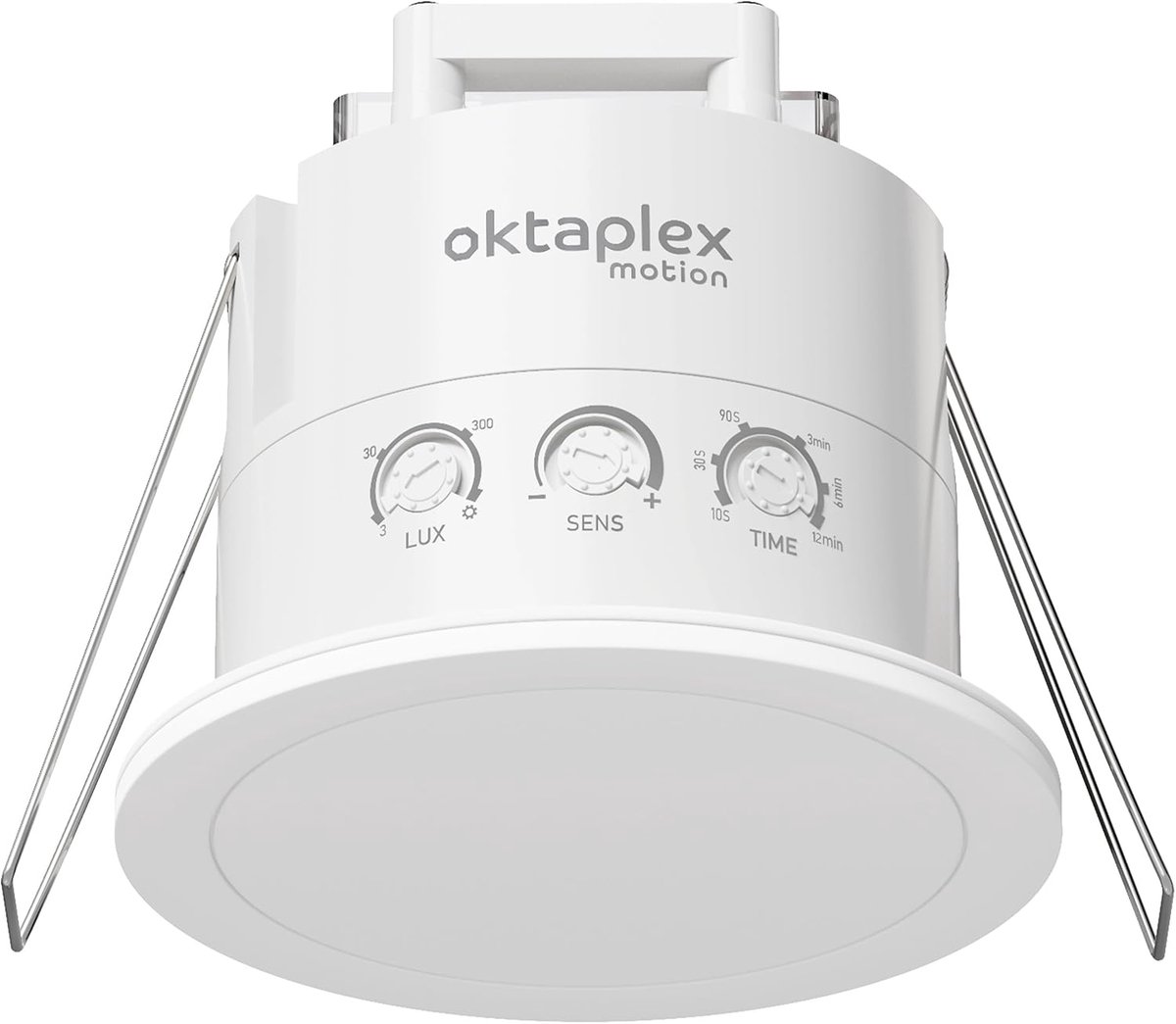 SnelShoppen - 360 Graden Radar Beweging Detector voor Plafond - 24GHz Aanwezigheidsensor met 6m Bereik - IP65 Waterdicht - Geschikt voor Badkamer, Hal