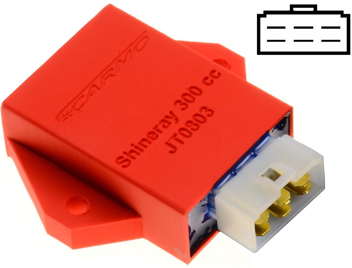 Carmo CARI-SH-XY300STE Shineray XY300STE Quad - ontsteking CDI ECU
