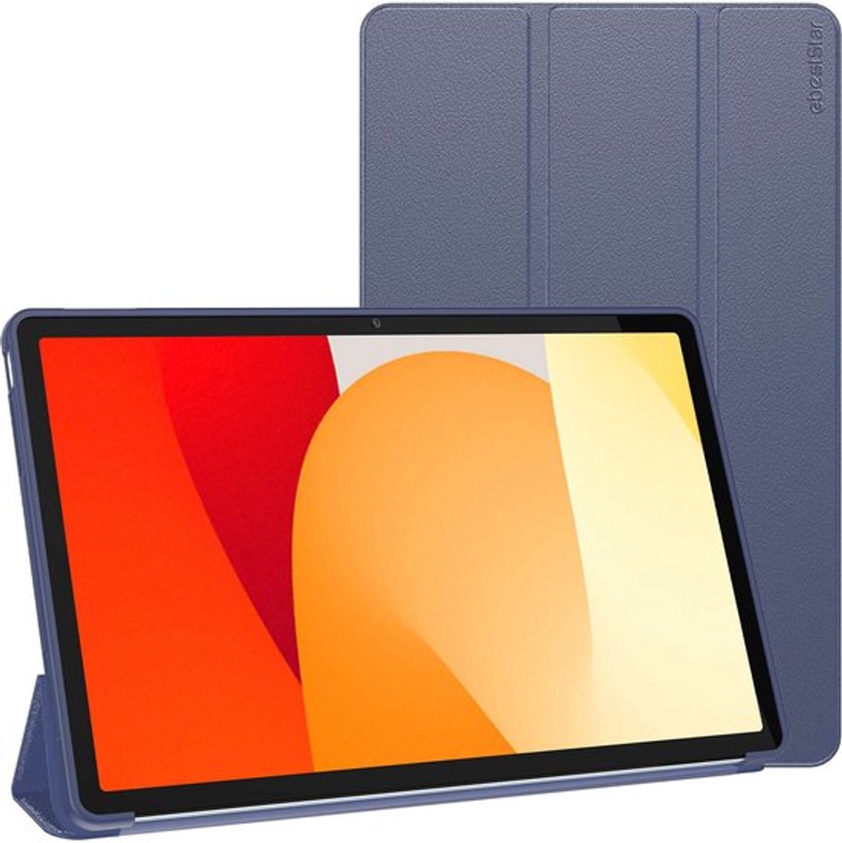 ebestStar - Hoes geschikt voor Xiaomi Redmi Pad SE, Slimme Hoes met Magnetische Flip Bescherming, Siliconen, Donkerblauw
