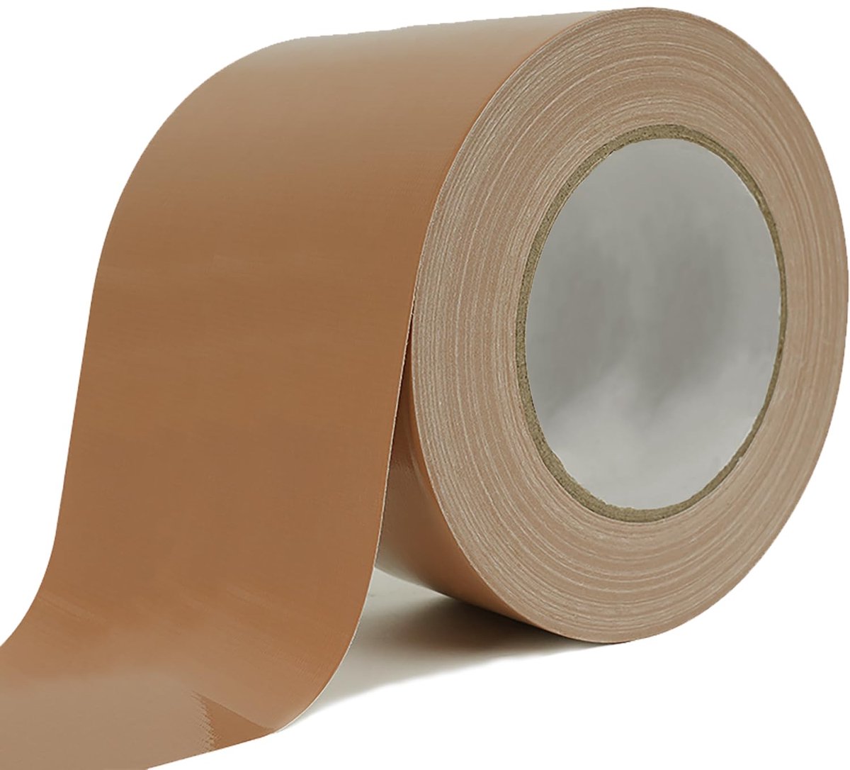 SnelShoppen - Armor Tape Waterproof Woven Tape 75 mm x 20 m - Extra Sterke Gaffa Tape - Universele Plakband voor Reparaties, Sealen en Fixeren - Bruin