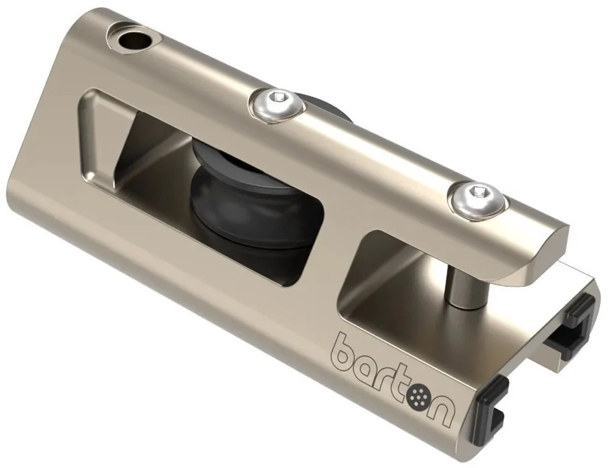 Barton Marine Genoa Wagen Met Interne Katrol 25 Mm Zilver