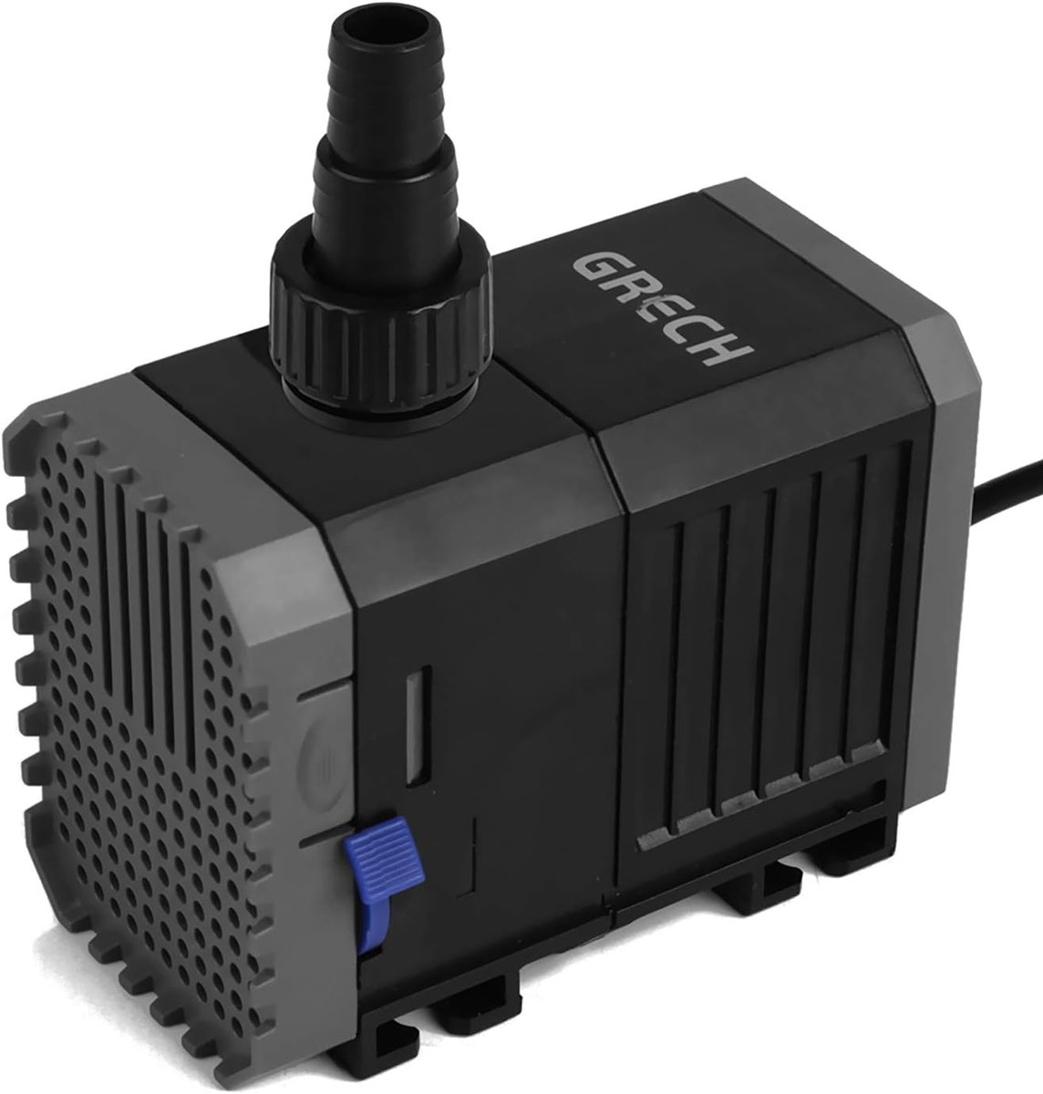 SnelShoppen - Submersible Aquarium Pump 500 l/h - 6000 l/h - Zelfaanzuigende Waterpomp voor Tuin, Vijver en Aquarium - Energiebesparend en Stil - 6W P
