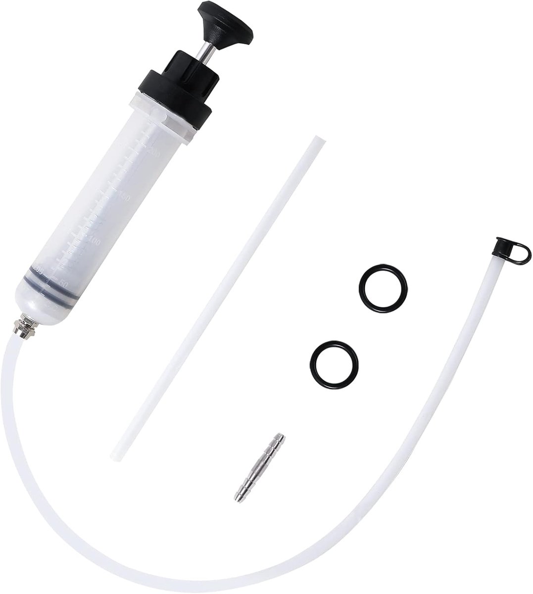 SnelShoppen - Oil Suction Sprayer 200cc - Professionele olie-extractor, brake fluid pump m
