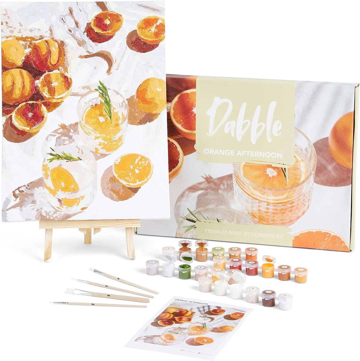 SnelShoppen - Premium Schilderen op Nummer Kit voor Volwassenen, Canvas Schilderkit, Ontspanning met Bloemen en Planten, Perfect Cadeau voor Beginners