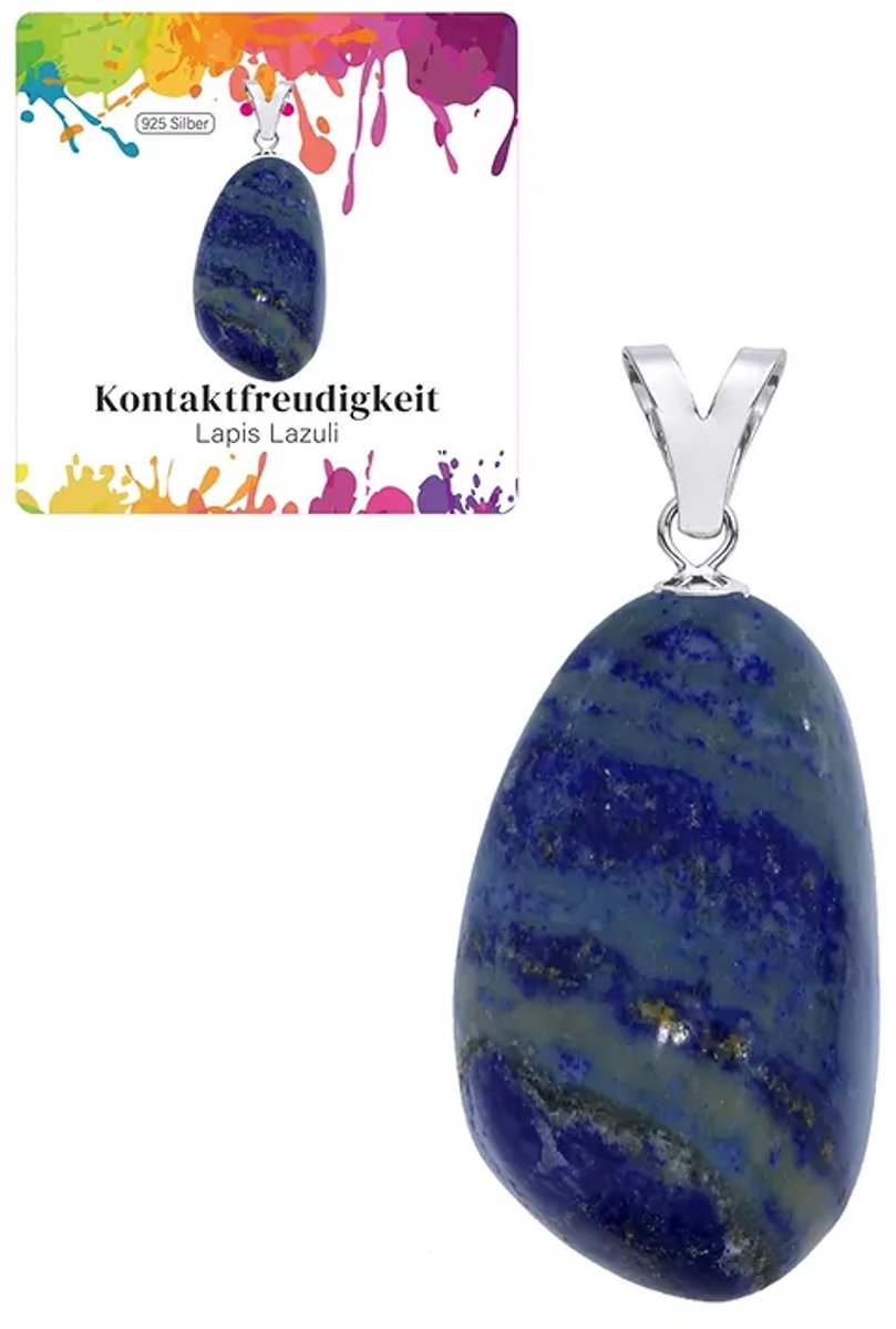 Lapis Lazuli hanger groot