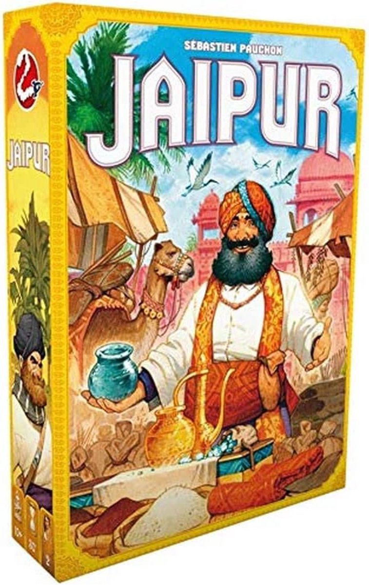 SnelShoppen - Jaipur Kaartspel - Word de beste handelaar van de Maharajah - Gezelschapsspel voor 2 spelers - Familie spel vanaf 10 jaar - Spelduur 30