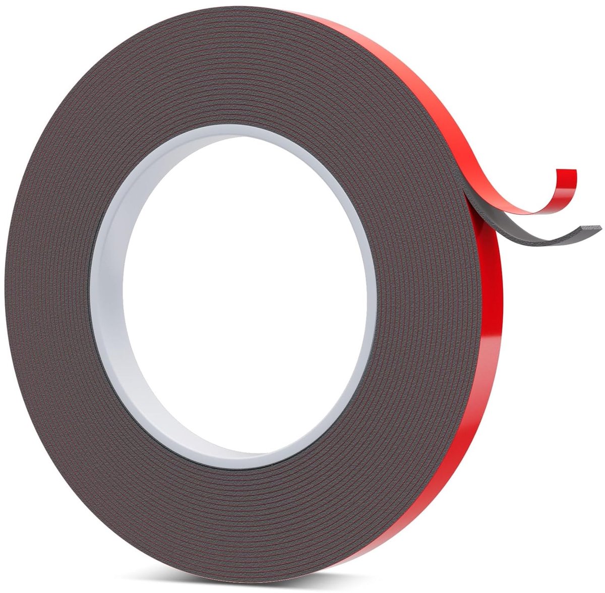 SnelShoppen - Double Sided Tape Extra Strong 10mm x 10m - Dubbelzijdige Plakband voor Auto, Muren, LED Strip Verlichting - Ideaal voor Thuis en Kantoo