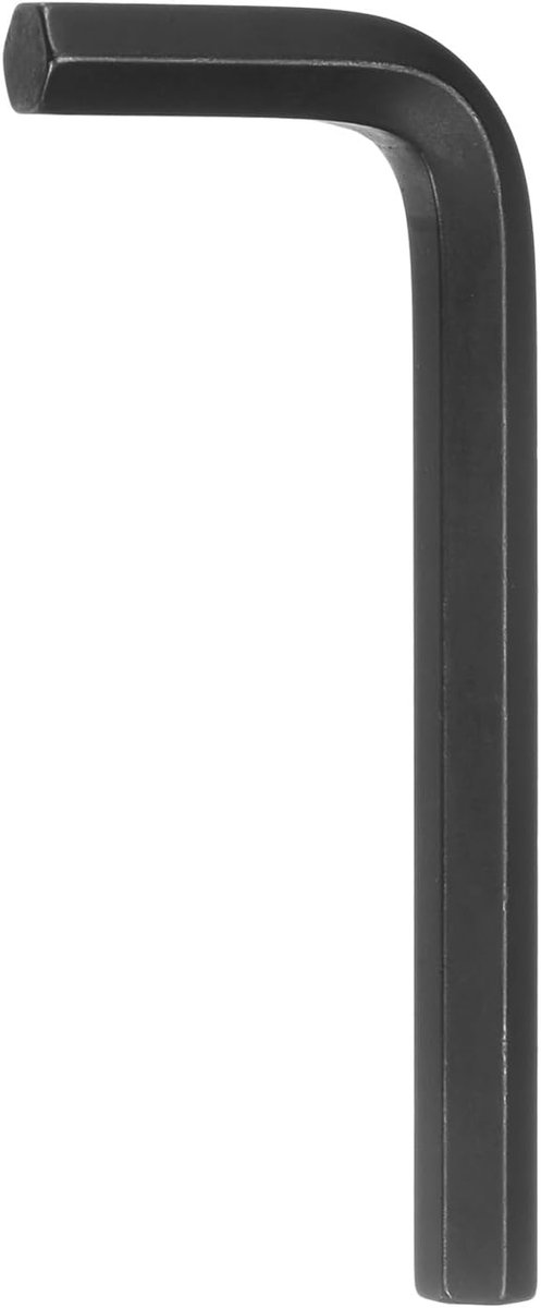SnelShoppen - L-vormige Inbussleutel 9 mm, Chrome Vanadium Staal, Zwart, Duurzaam en Roestvrij, Perfect voor Thuisreparaties
