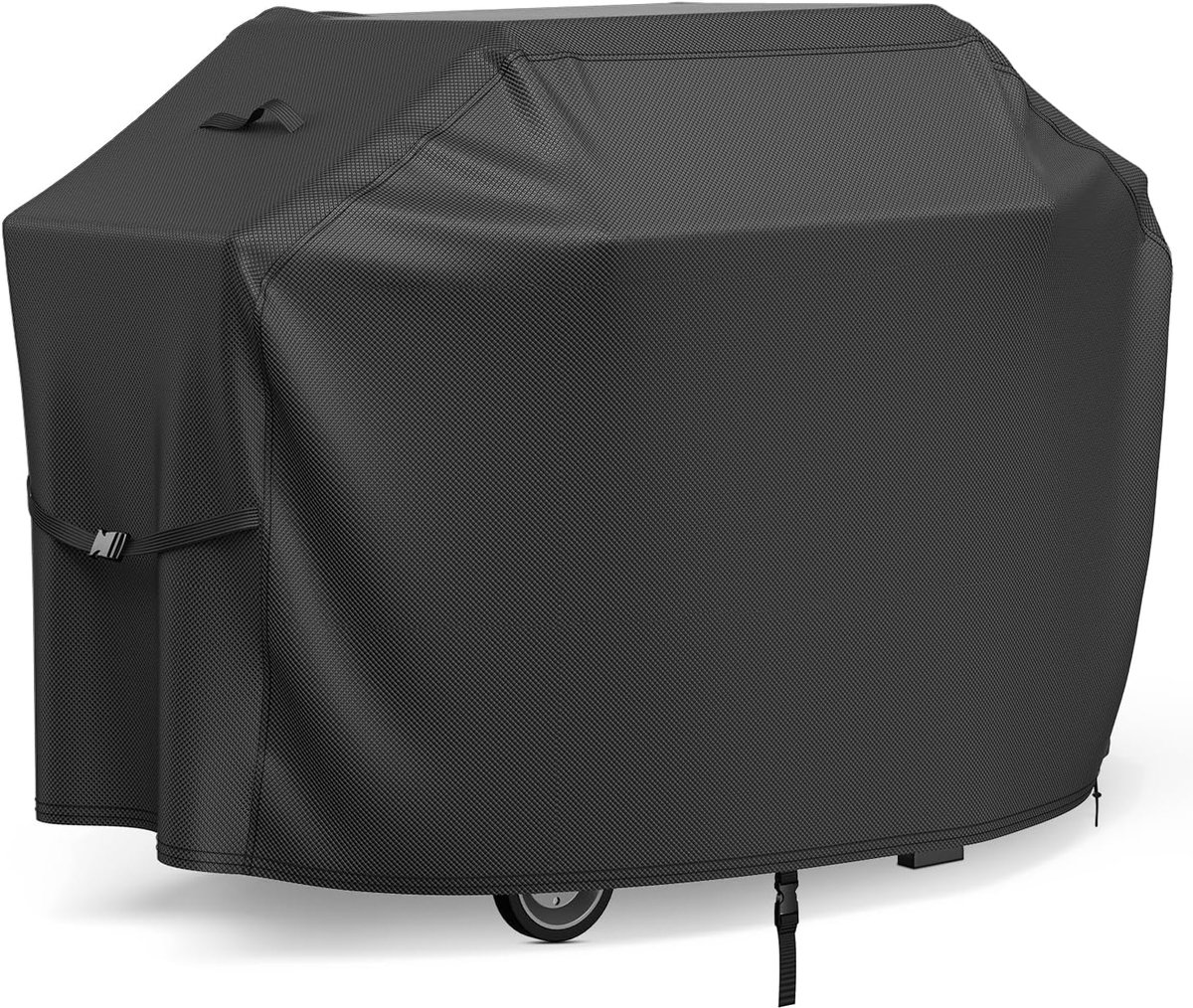 SnelShoppen - Barbecue Cover 147x61x122 cm - Waterdicht, Winddicht, UV Bestendig, Scheurvast 600D Oxford Katoen - BBQ Bescherming met Gesp en Trekkoor