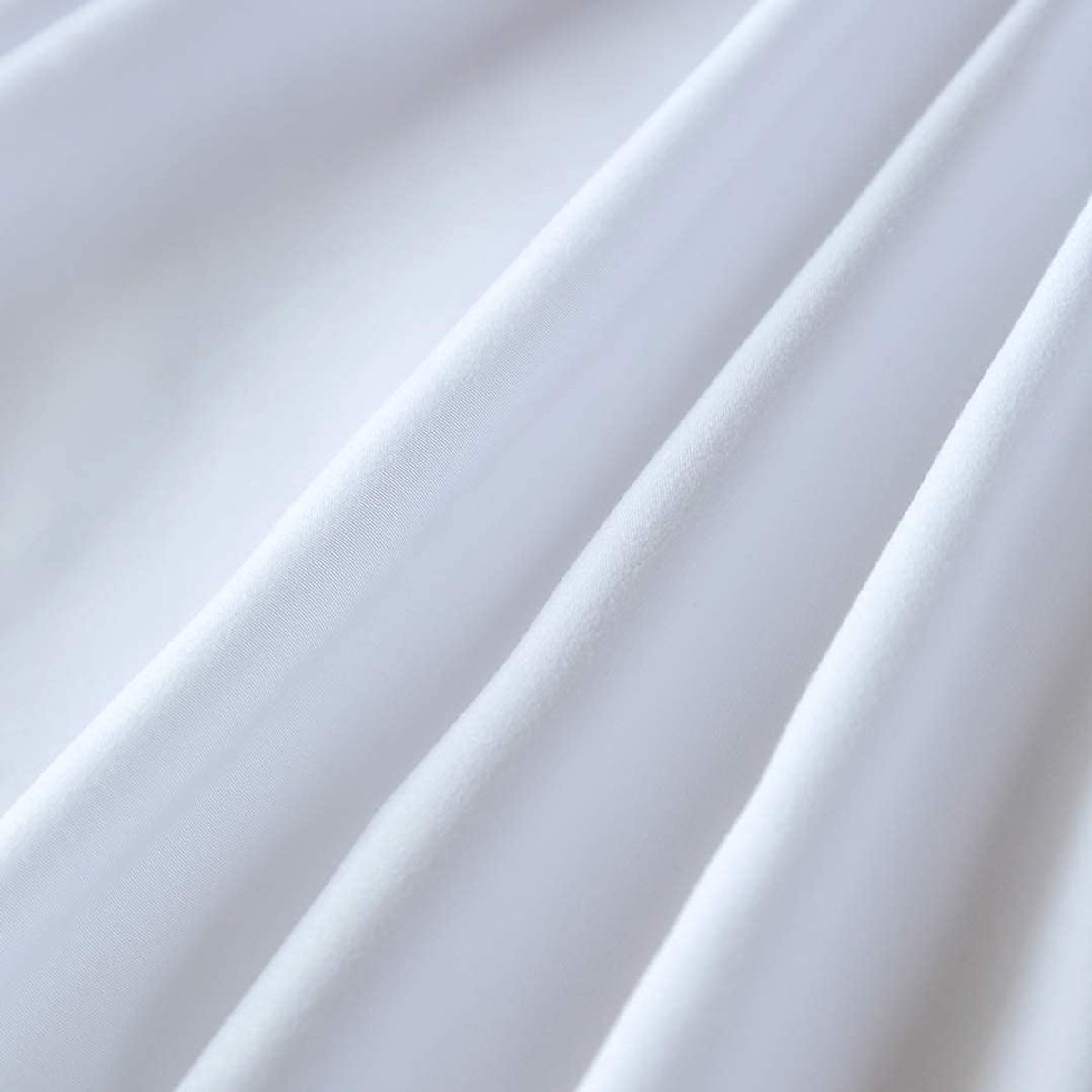 SnelShoppen - Hoeslaken geborsteld microvezel - 30 cm diepte zak (wit, 120x200cm) - Ideaal voor bed, gastenbed, camping, en dagelijks gebruik