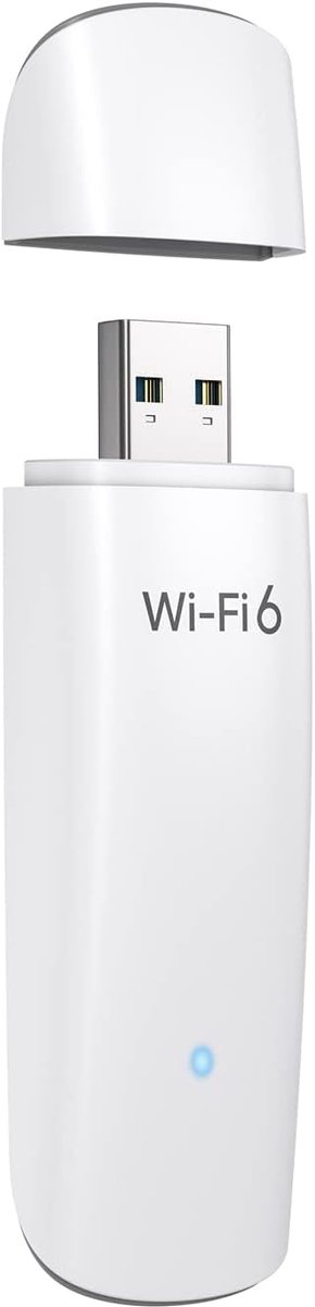 Thijox - AX1800 WiFi 6 USB WiFi-adapter voor PC en Raspberry Pi 2+, Dual Band Linux-compatibel, Upgrade voor Ubuntu, Mint, Debian, Kubuntu, Mate, Zori