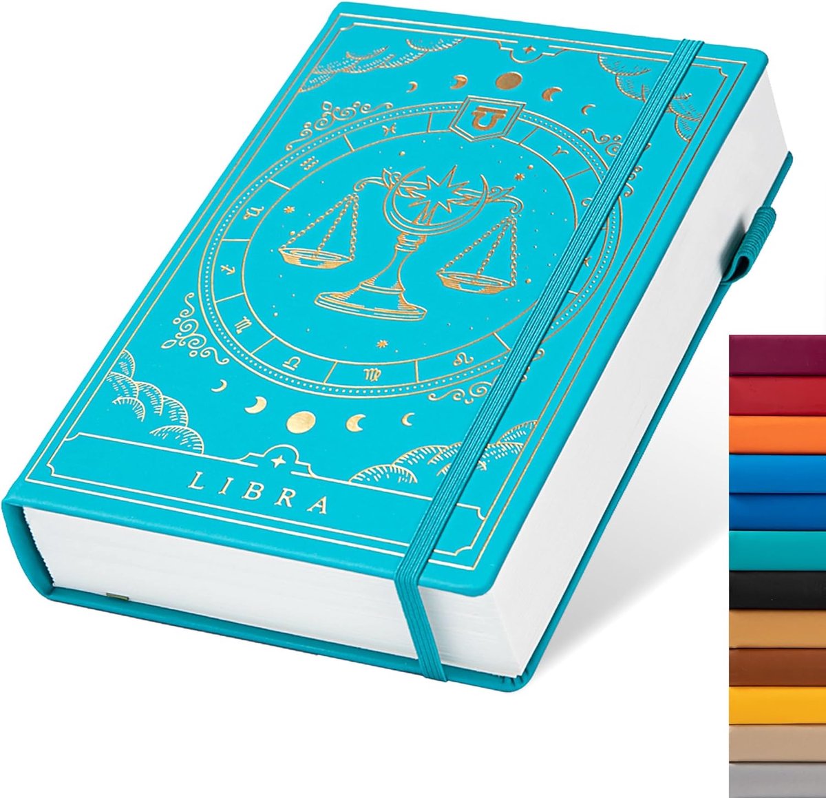 SnelShoppen - Constellations A5 Dotted Hardcover Journal Notebook - 400 Pagina's - 100gsm - Bullet Organizer voor Vrouwen, Mannen, Tieners - Sterrenbe