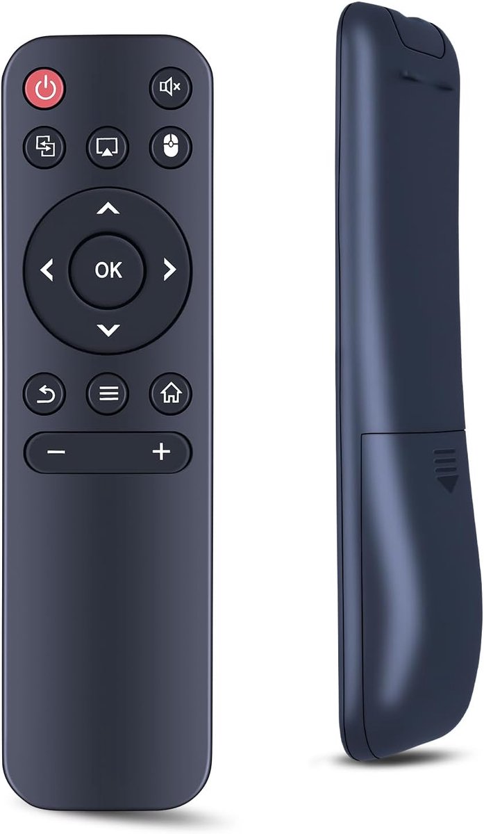 SnelShoppen - Vervangende Afstandsbediening voor Mini Projector HY300, HY300 Pro, HY320, Compact en Gebruiksvriendelijk, Geen Programmeren Nodig