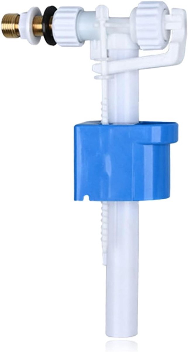 Vervangingsset voor Toilet en Wastafel met Universele Spoelmechanisme en Vulventiel, Geschikt voor Radiatoren G3/8 en G1/2, Duurzaam PP en Messing Accessoires