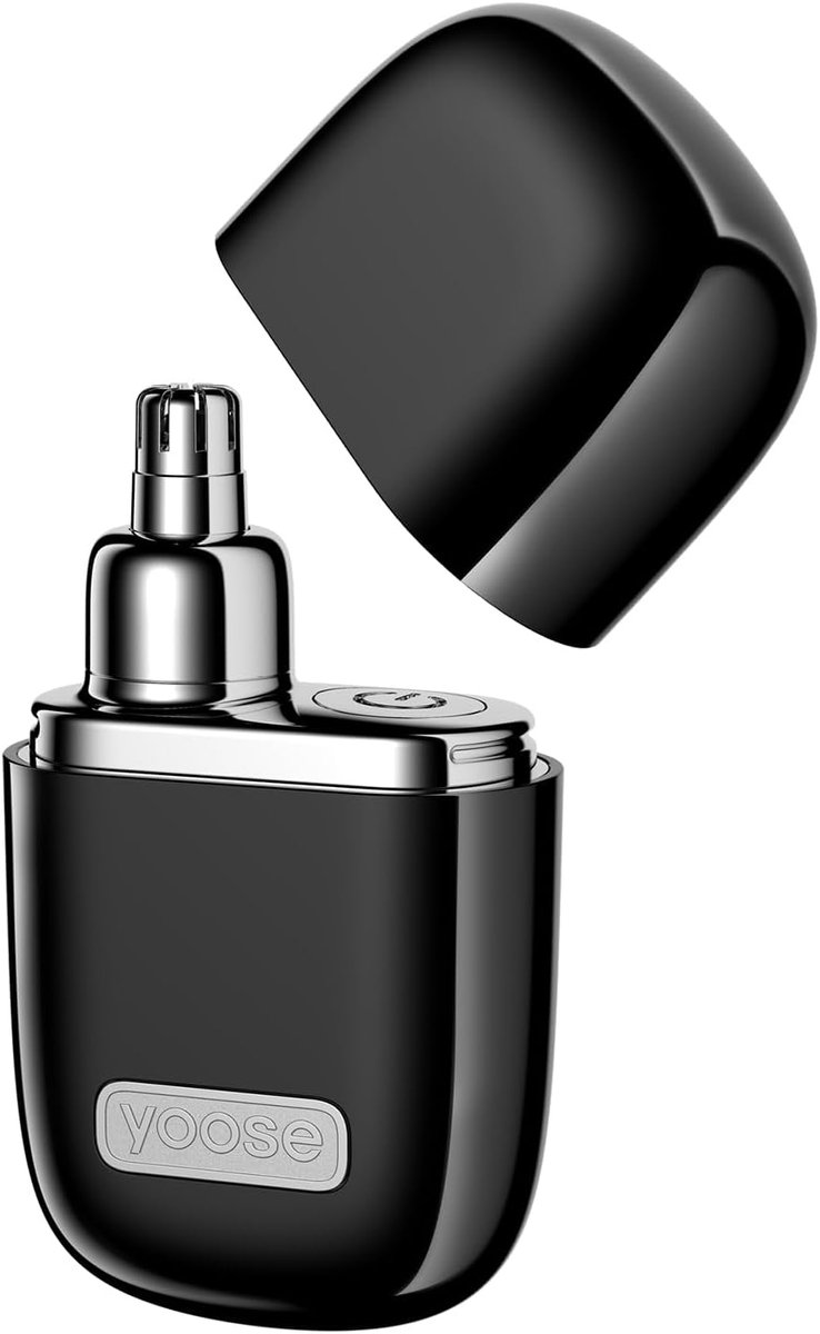 Thijox - Neushaartrimmer voor Heren en Vrouwen, Pijnloze Neus- en Oorhaartjesverwijderaar, IPX7 Waterdicht, Stil met 10.000 tpm Motor, Type C Oplaadba