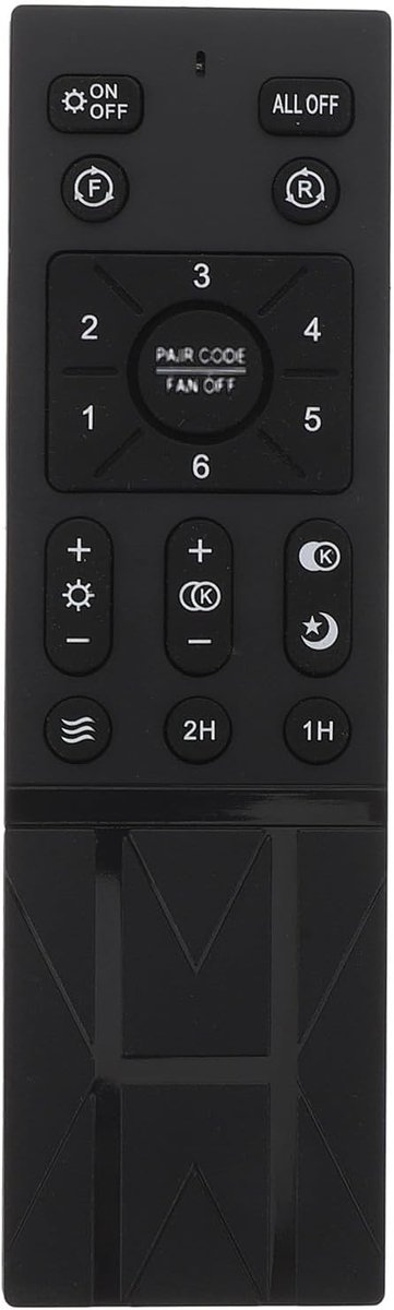 SnelShoppen - Universele Afstandsbediening voor Plafondventilators en Verlichting - Draadloze Fan Controller met Timer voor LED Verlichtingssystemen -