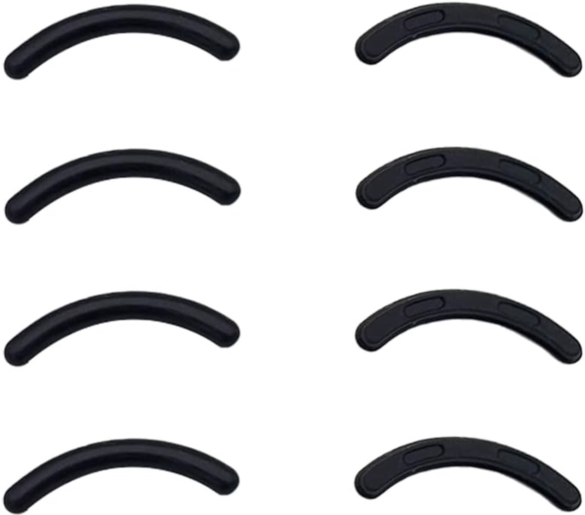 SnelShoppen - Eyelash Grommet Pads - 8 Stuks Vervangpads - Silicoon - Hoogwaardige Elastische Oogmake-up Accessoires voor Perfecte Wimpers