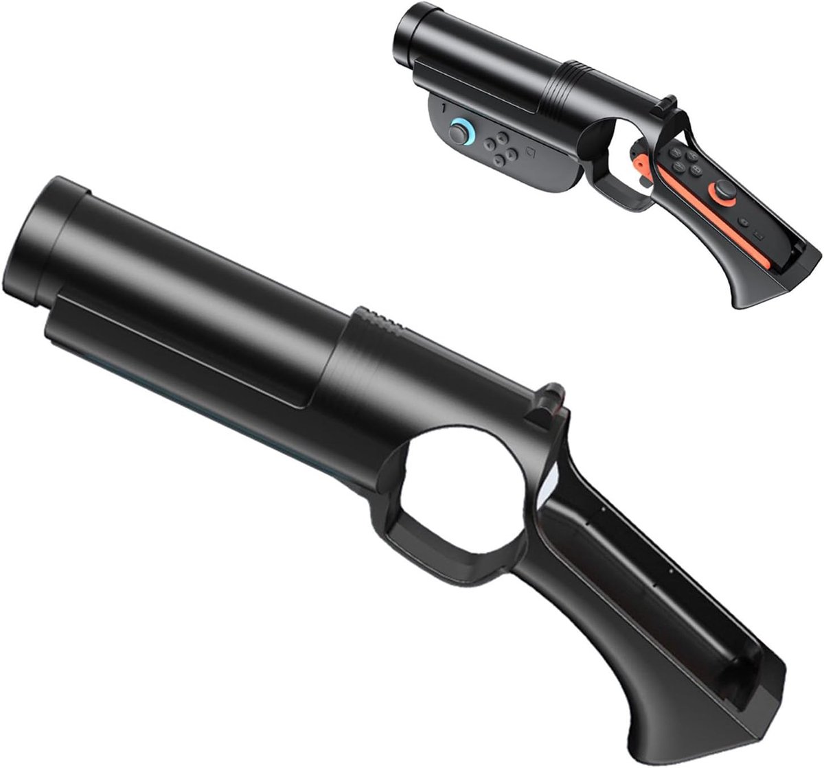 SnelShoppen - Schietgeweer Controllers Houder voor Nintendo Switch - 2 Pistool Schietbeugels - Ergonomische Geweerkolf voor Joy-Con - Accessoires voor