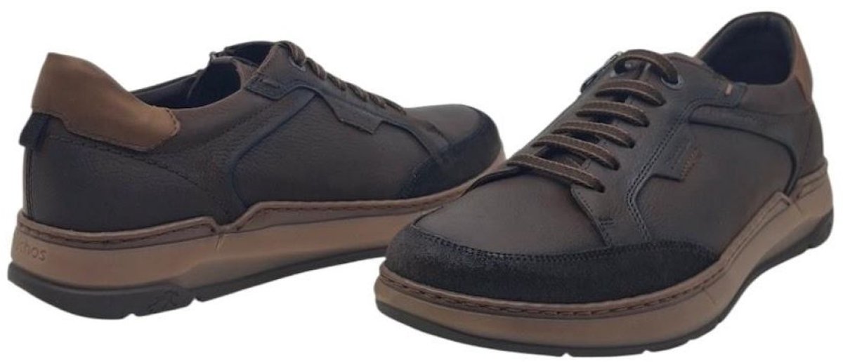 Fluchos Jeff F2510 café herenschoen in vegabuck