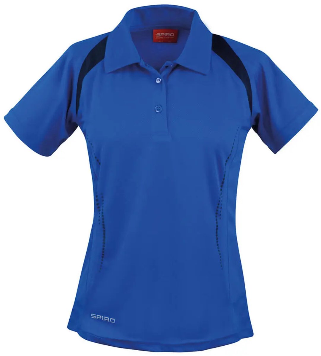 Ladies` Spiro Team Spirit Polo - Royal/Navy - L