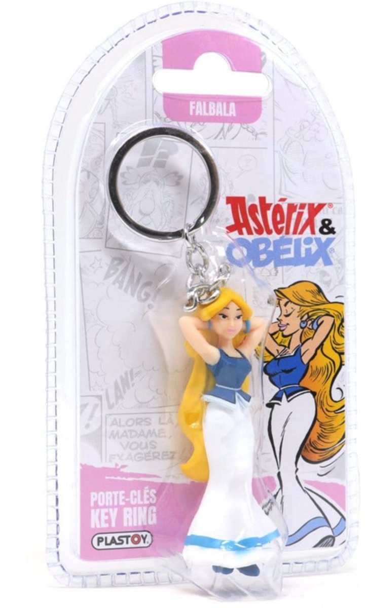 Plastoy Asterix Keychain Falbala Hands in the Hair (Blister) Keyrings