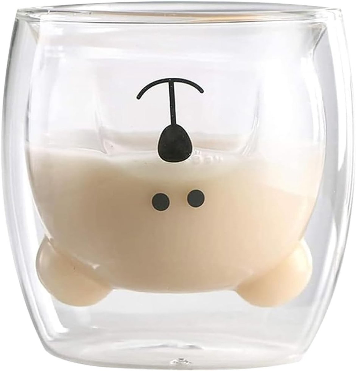 Creatieve 250ml koffie- en theekop met berenontwerp, perfect als cadeau voor Valentijnsdag, verjaardagen en op kantoor