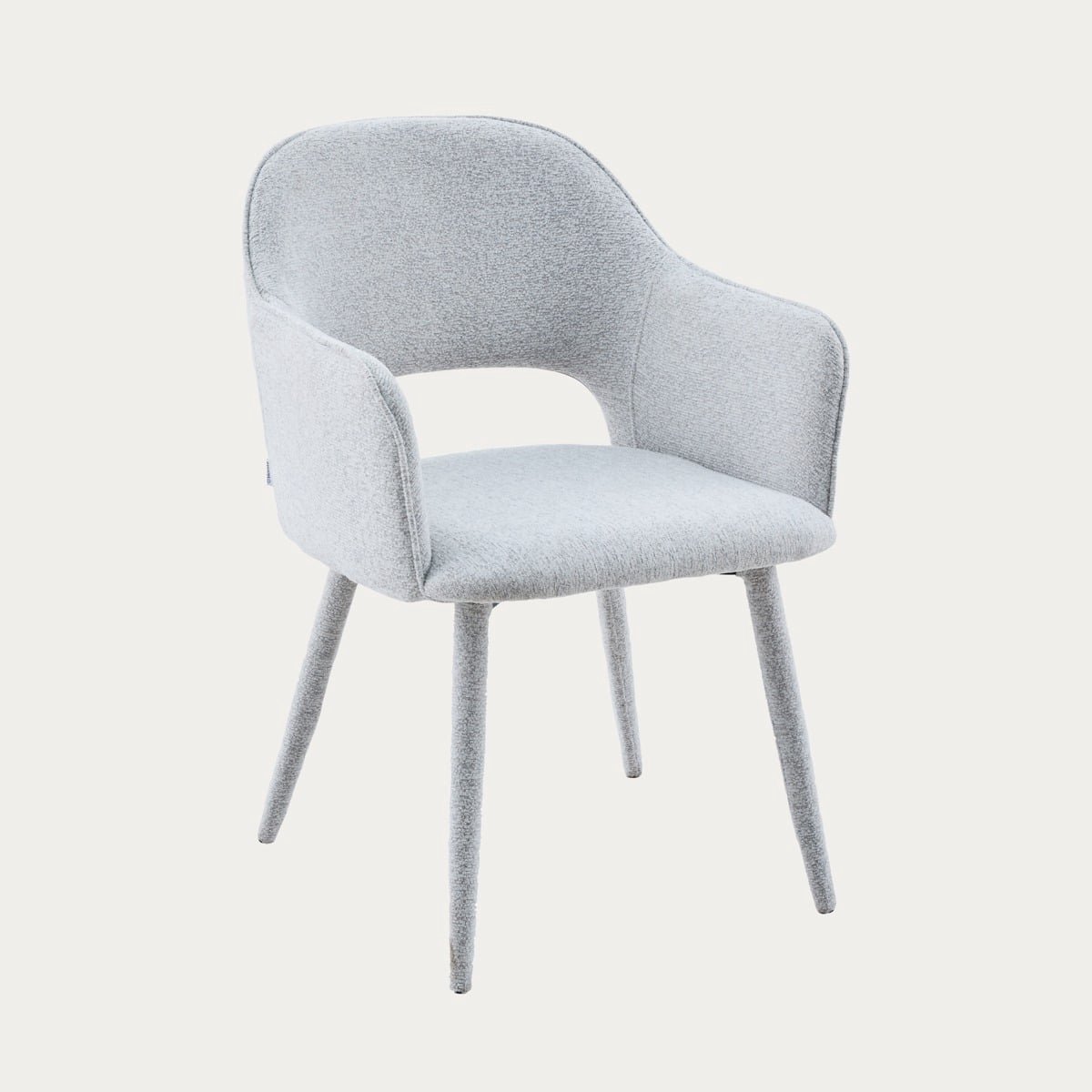 HOMLA Chair - CONTE - in fabric grey - 55x62x85 cm - 774904