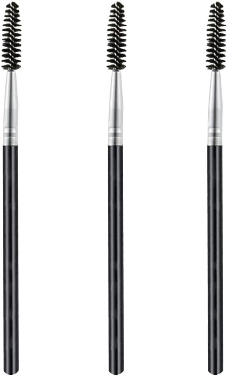 Set van 3 Wenkbrauw- en Wimperborstels, Ideaal voor het Stylen en Verzorging van Wimpers en Wenkbrauwen, Make-up Accessoires