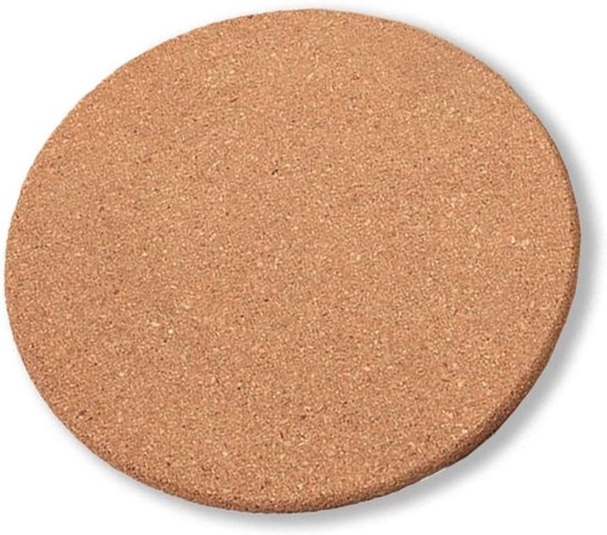 Ronde Onderzetters van Kork, 160 x 10 mm, Absorberend voor Glazen, Planten, Mokken en Dranken