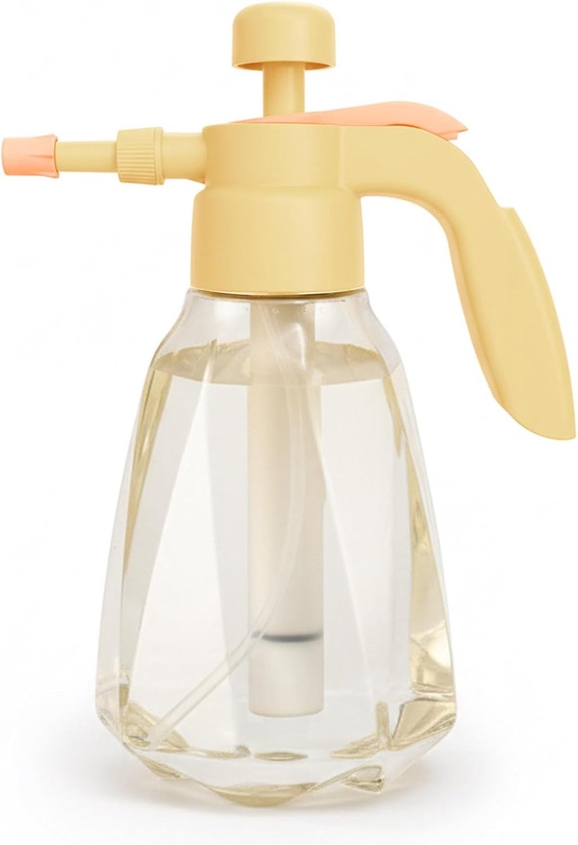 Verstelbare Spuitfles met Ergonomische Handgreep, 1.5L Drukspuit voor Tuinonderhoud, Plantenverzorging en Huishoudelijke Schoonmaak, Lichtgewicht en Duurzaam