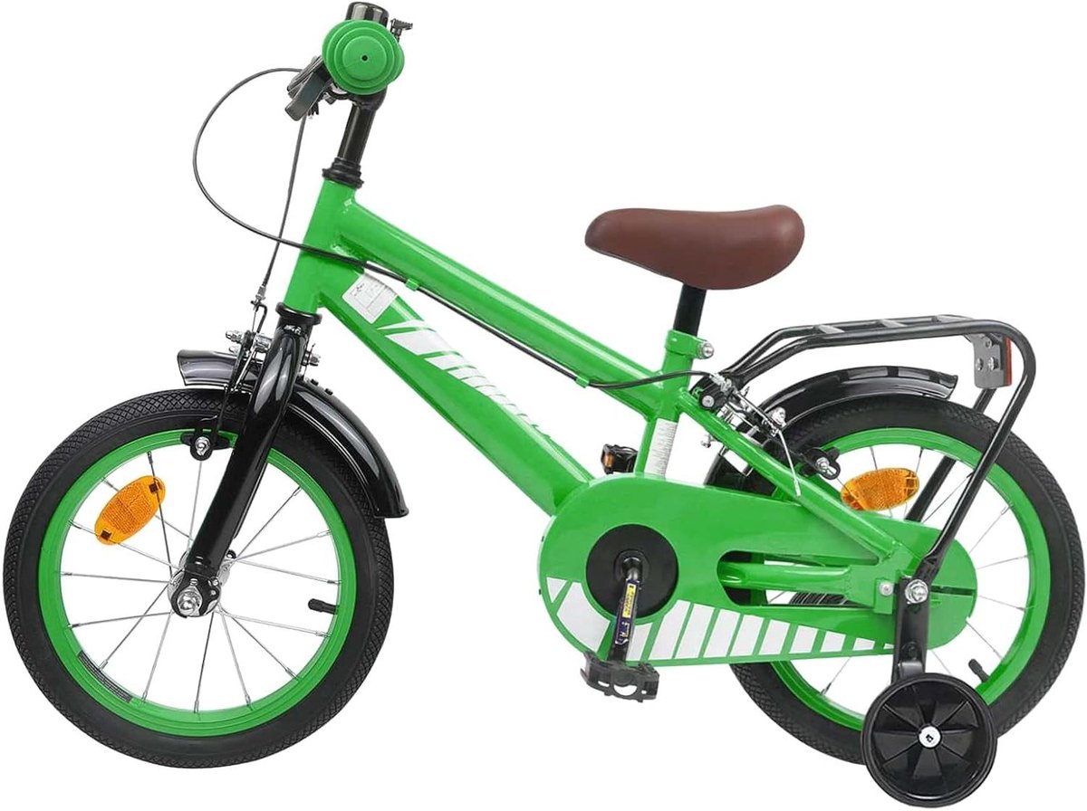 Kinderfiets sfiets sfiets Buiten Spelen Klassiek Design 16 inch Groen