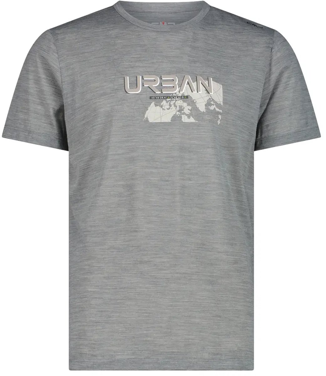 Merino Performance T-shirt CMP Antracite Mel / Tortora