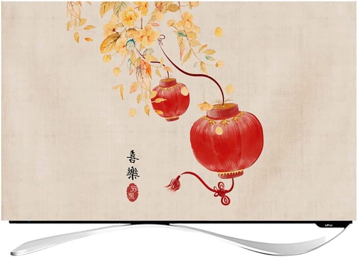 TV Hoes - Scherm Beschermer - TV Beschermen - Kras- en Stofwerend - 50 inch - Paars
