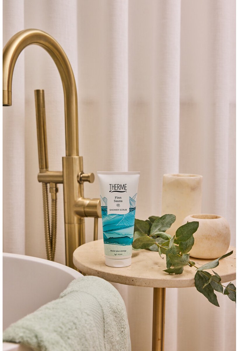 Therme Finn Sauna Shower Scrub - 3 x 200 ml - Voordeelverpakking