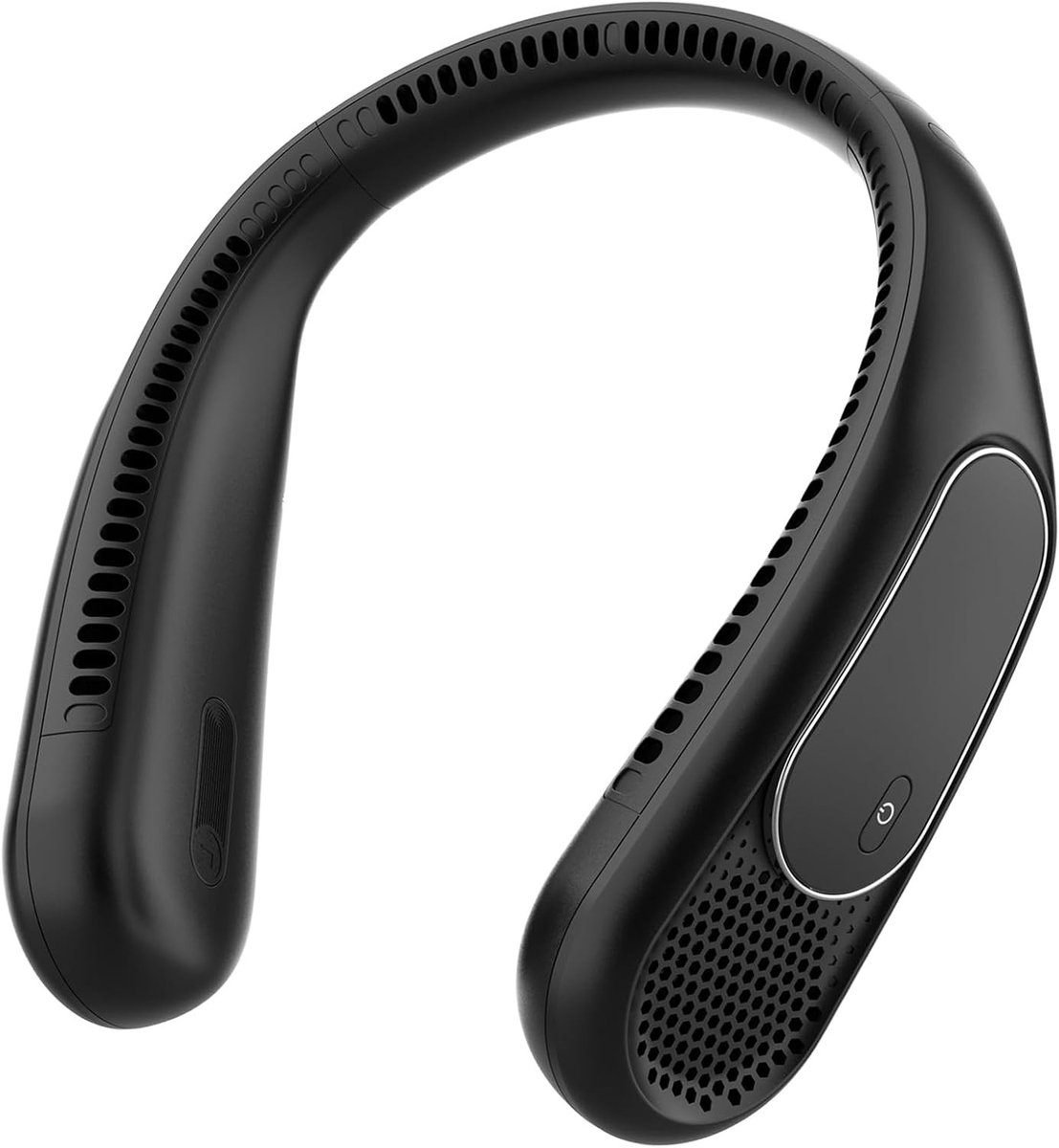 Nekventilator - Zwart - Oplaadbaar 6000mAh Bladloos Ventilator - Handsfree Koeling voor Binnen en Buiten