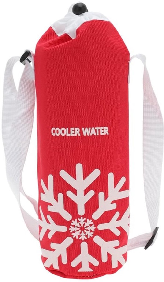 Geïsoleerde Tas - Drielaagse Constructie - Oxford-Stof - Schokbestendig - Verstelbare Schouderriem - Waterdicht - Ideaal voor Outdoorsport - Flessenhouder