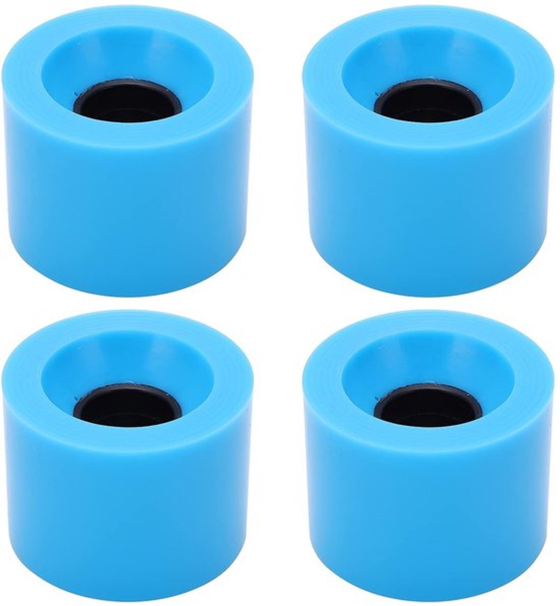 Skateboard Wielen 60x45mm 78A - 4 Stuks - Hoogwaardig PU - Slijtvast - Antislip - Duurzaam - Skatewielen