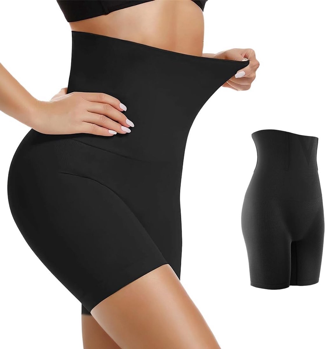 Comfortabele Slimming Pants voor een Strakke Silhouette - Zwart, Maat M, Perfect voor Sport en Vrije Tijd
