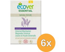 Ecover Waspoeder Universal (16 wasbeurten) (6x 1,2kg)