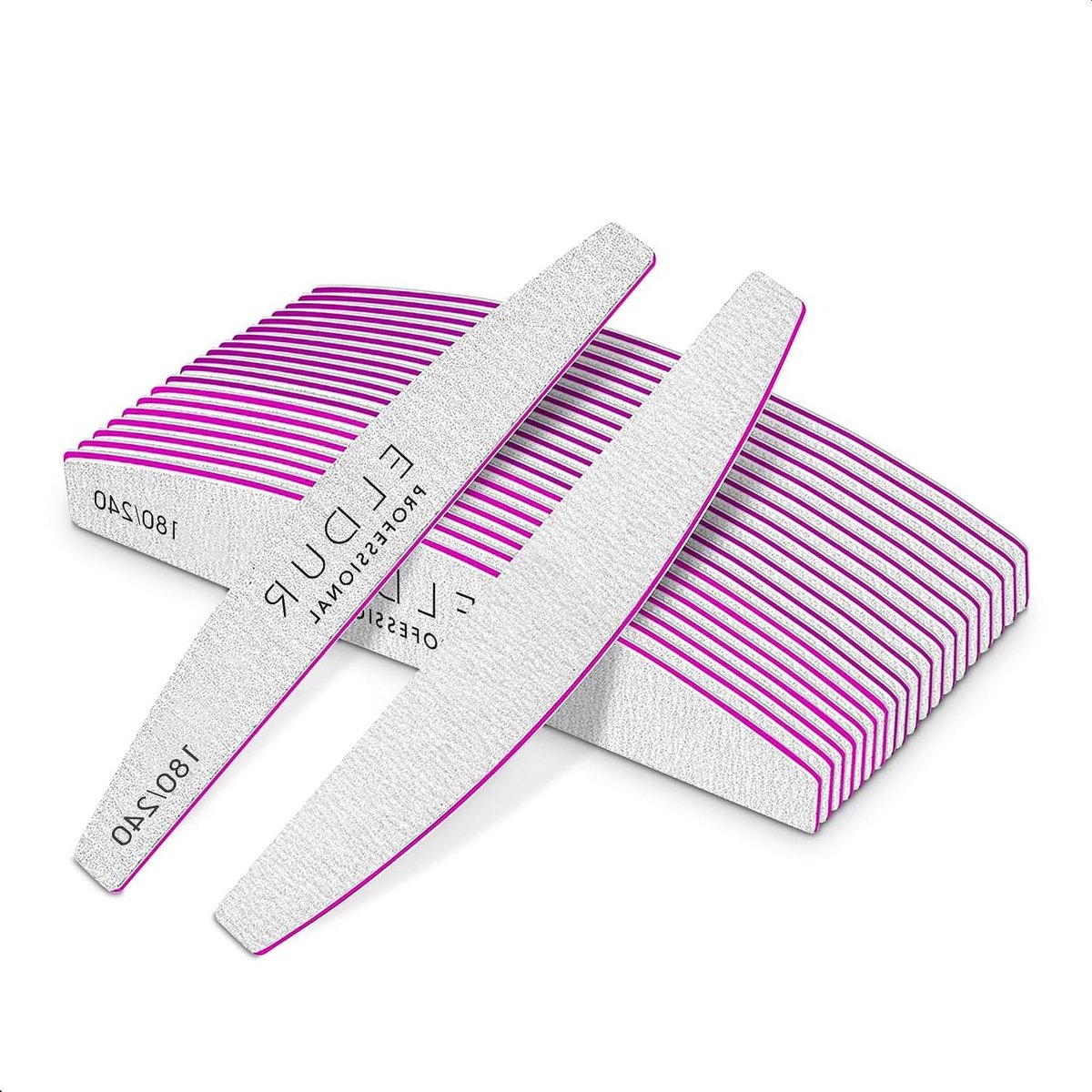 Nagelvijl Set - Nagelverzorging Tools - Nail Styling - Professionele Kwaliteit - 18 cm - Wit