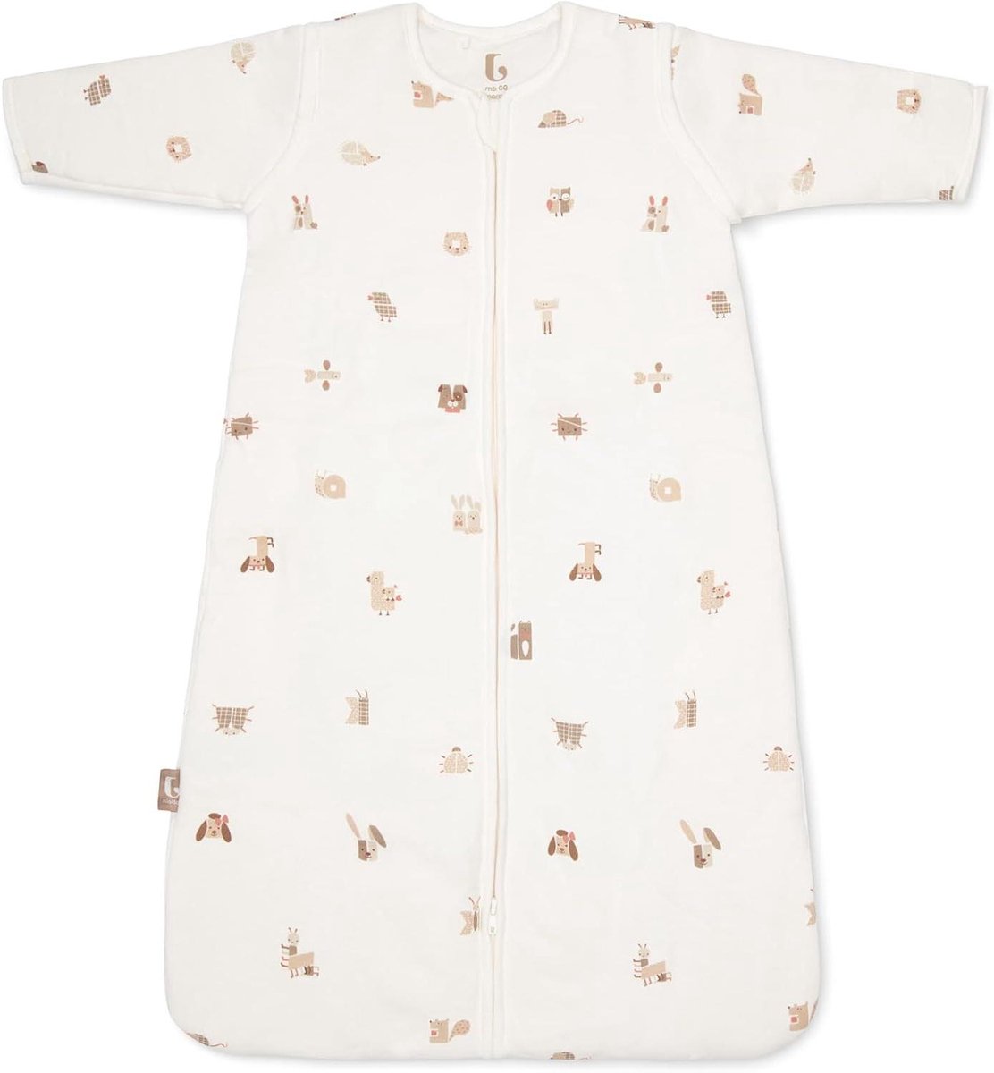Baby Slaapzak - Babykleding Draagbare Deken - Veilig Slapen - Afneembare Mouwen - 90 cm - Animal Friends